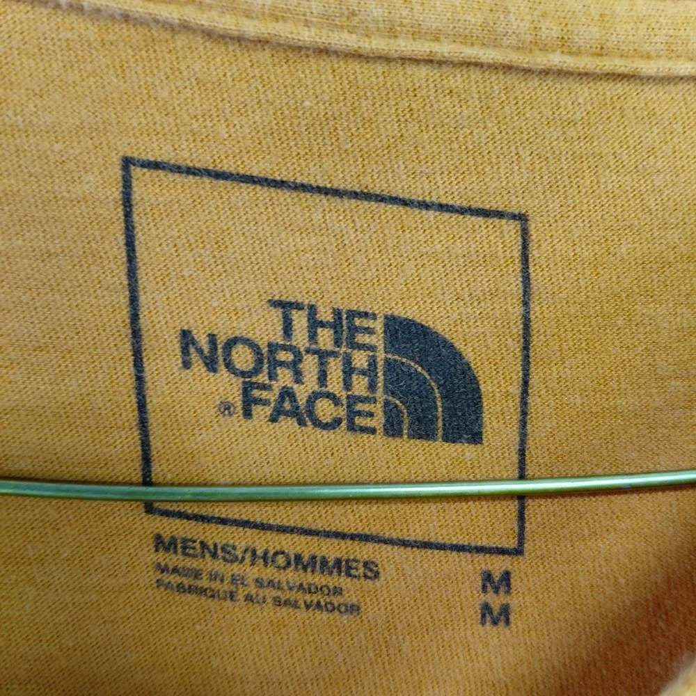 The North Face Mens Orange Never Stop Exploring Graphic T-Shirt Size M Medium